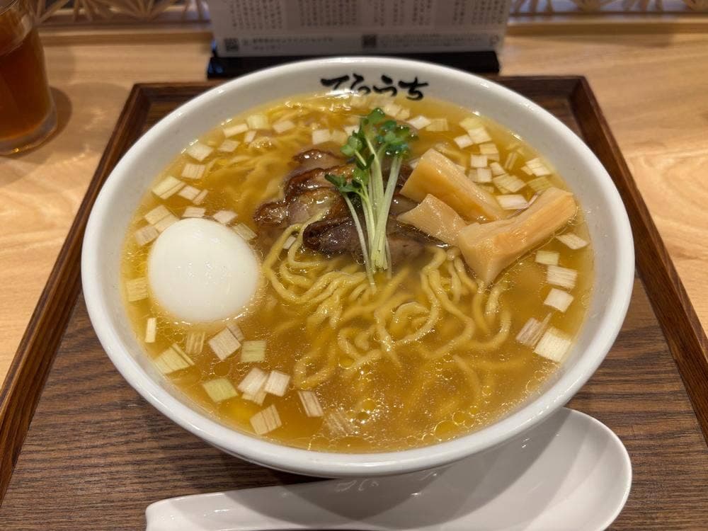 磨宝の鶏中華そば てらうち