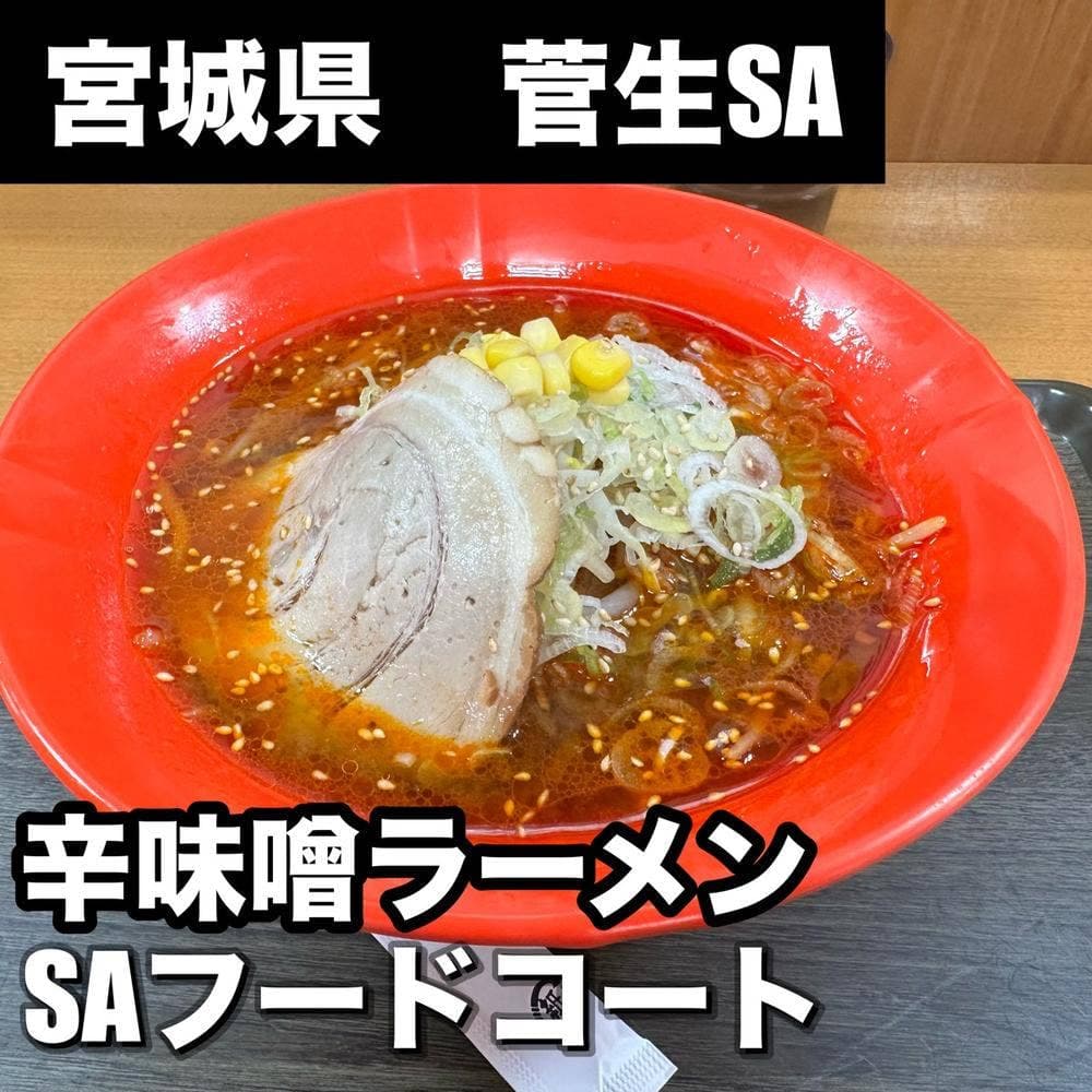 東北自動車道・菅生PA上り