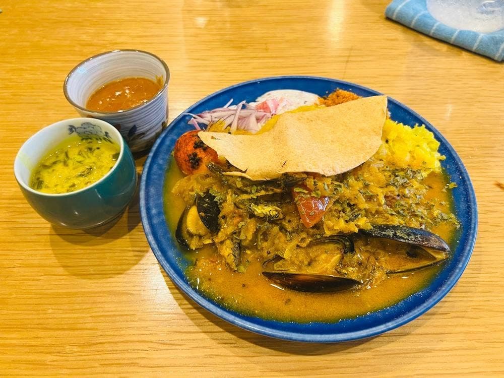 dahlia spice curry