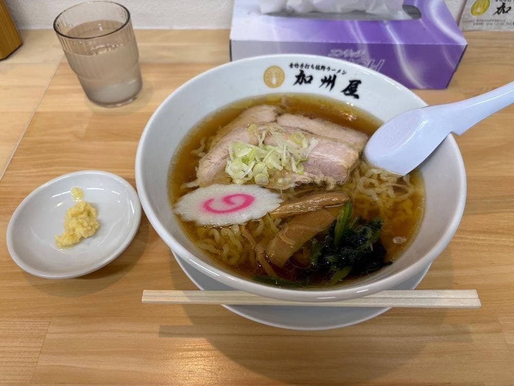 青竹手打ち佐野ラーメン 加州屋 小山店