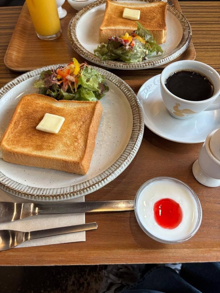 喫茶モーニング