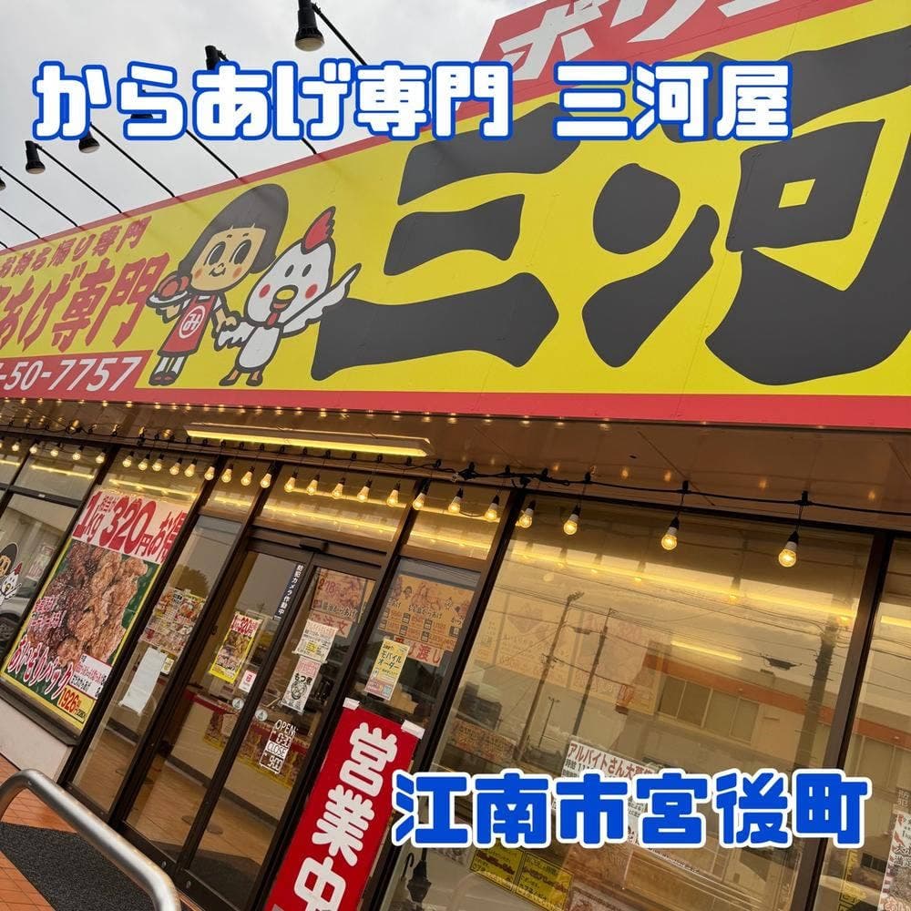 からあげ専門 三河屋
