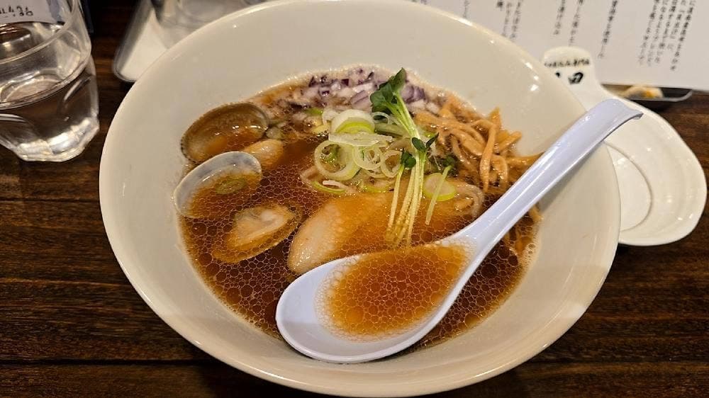 貝出汁中華そば 貝香屋