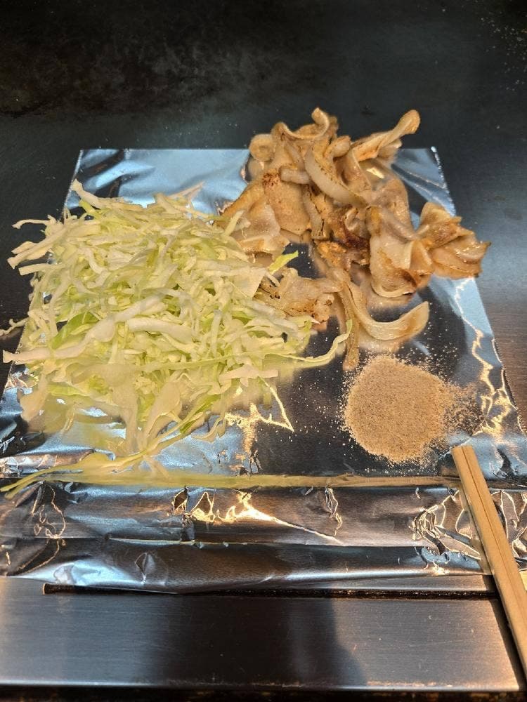 まめくんお好み焼