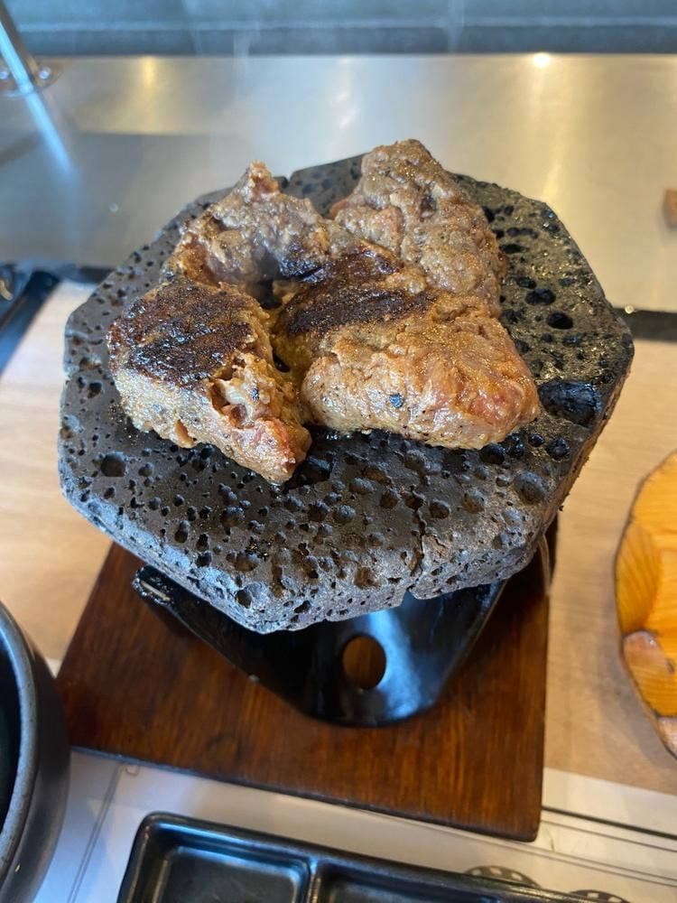 ハンバー牛定食 トラブミート