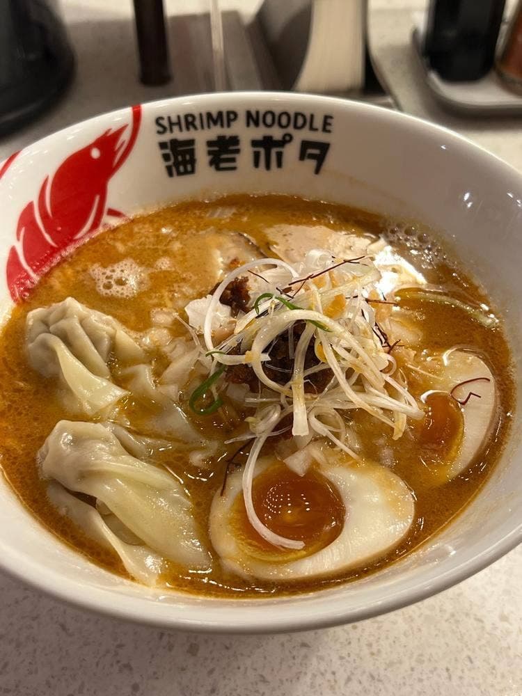 SHRIMP NOODLE 海老ポタ 新橋