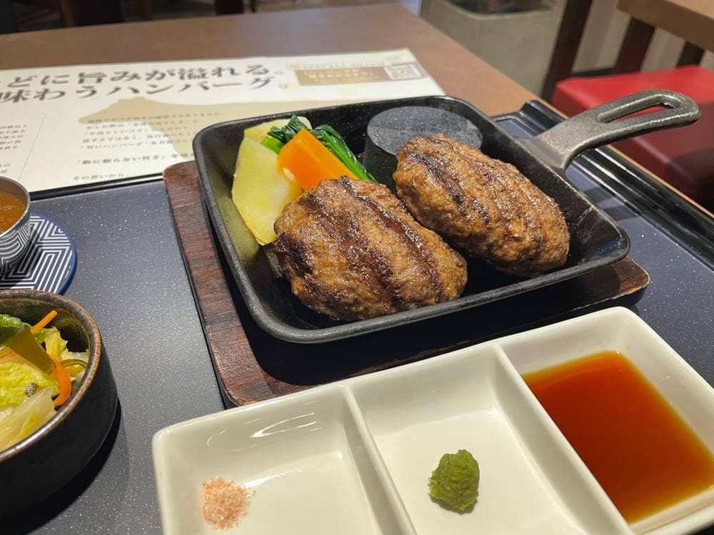ハンバーグ かしわ野