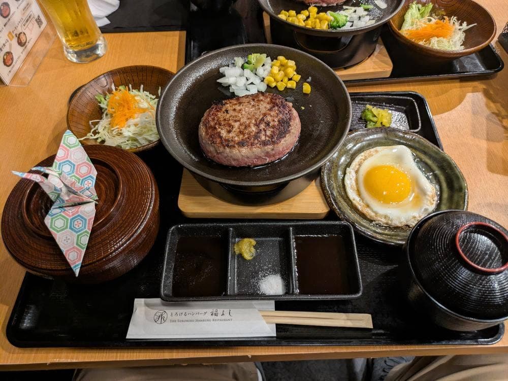 とろけるハンバーグ福よし 大阪心斎橋店