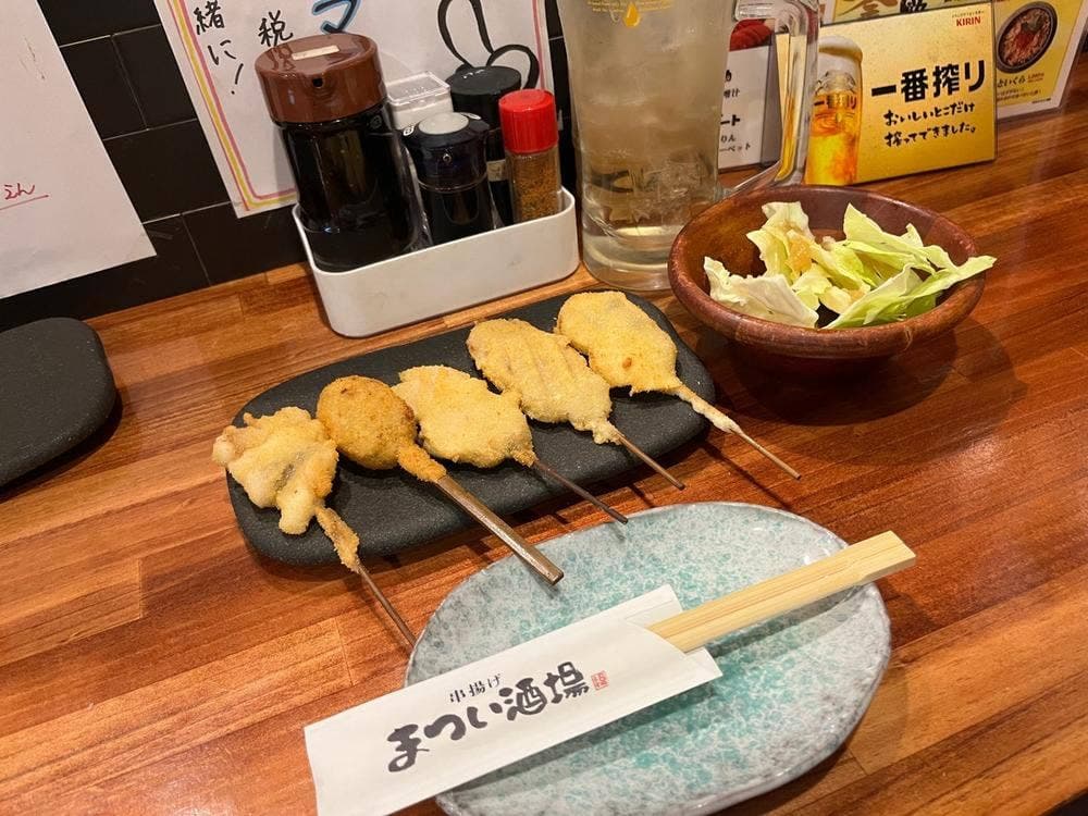 串揚げ まつい酒場 新梅田食堂街店