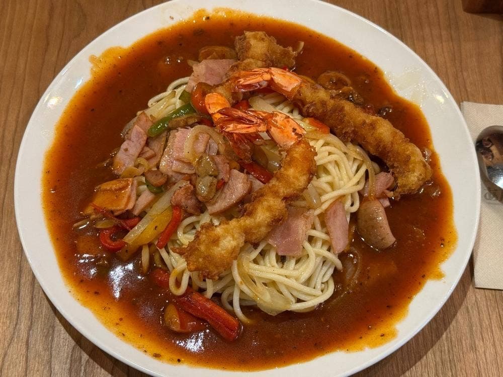 親父のあんかけパスタ