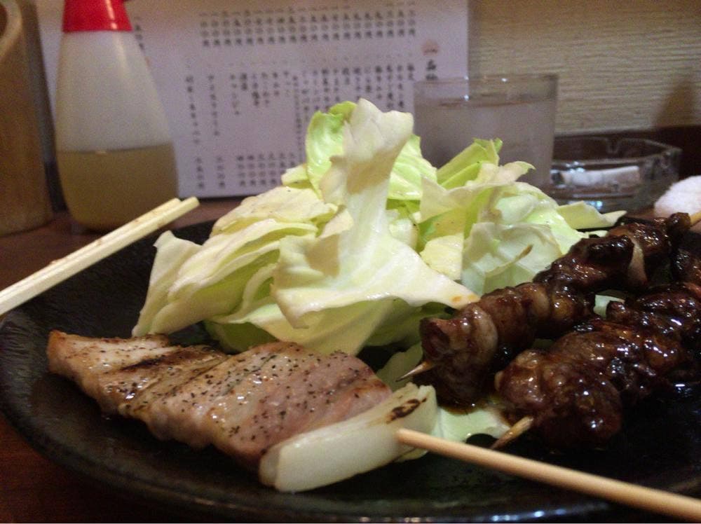 炭火やきとり 鳥八