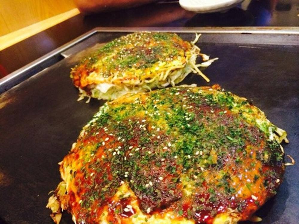 お好み焼き 鏡