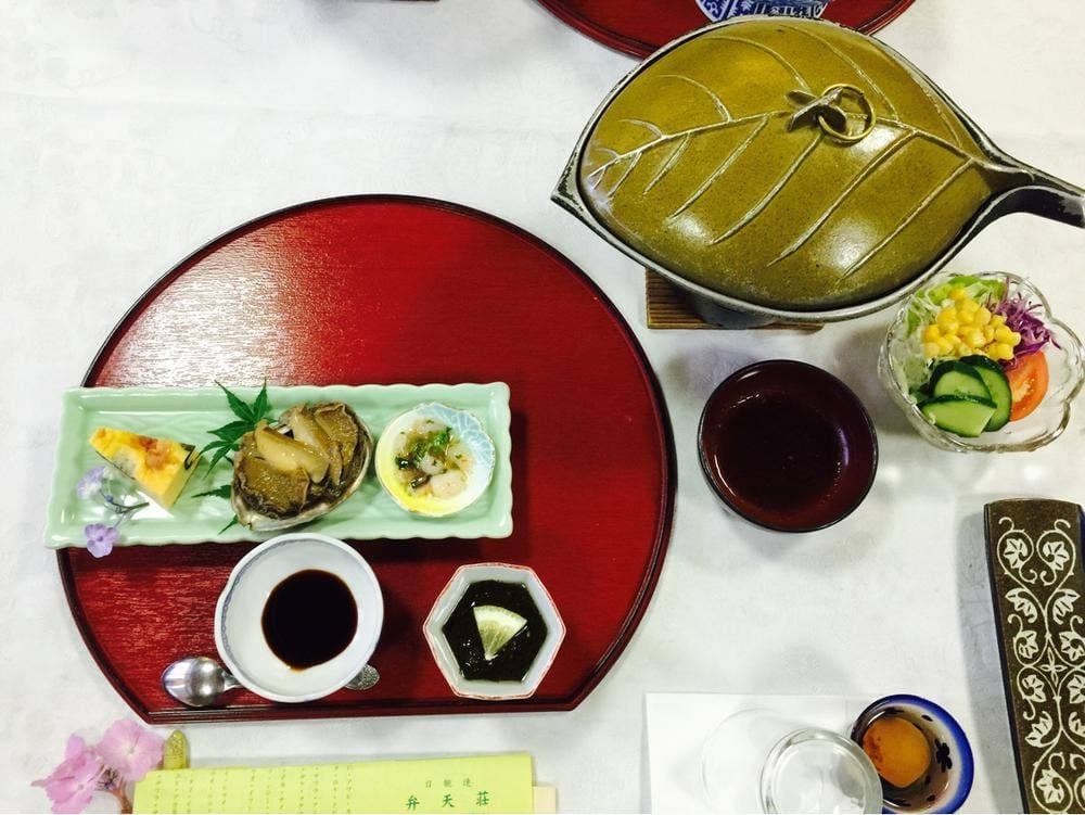 弁天荘 食事会場