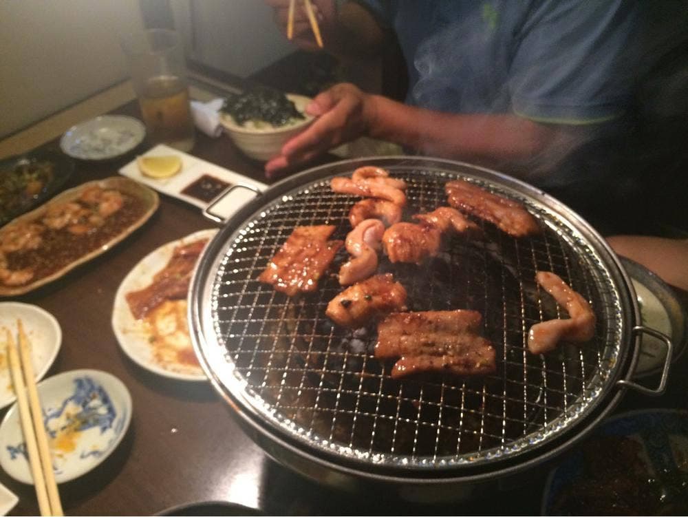 焼肉 胡麻ねぎ。