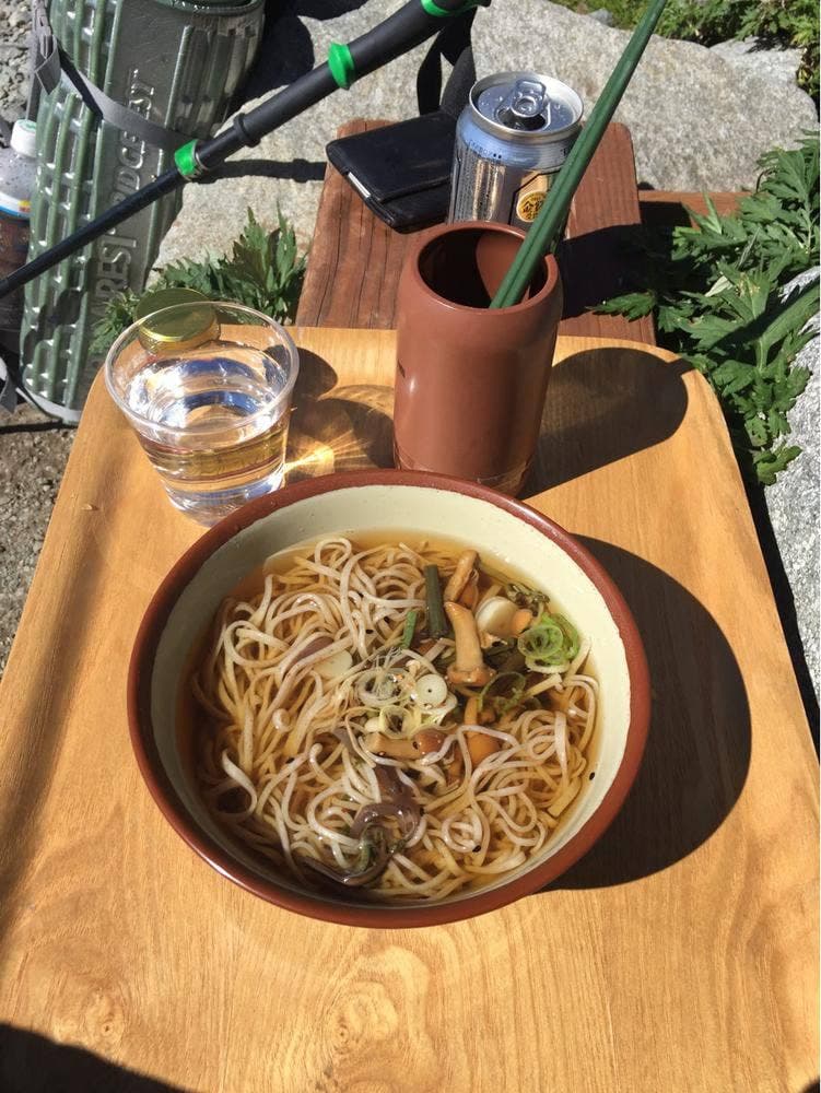 岳沢小屋