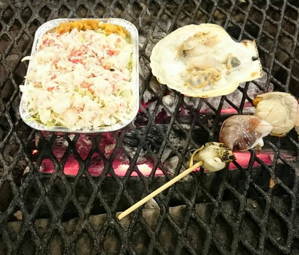 岸壁炉ばた