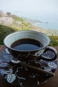 紫雲出山遺跡館喫茶コーナー