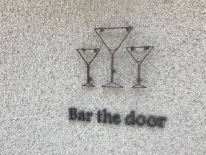 Bar the door