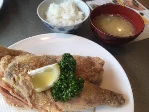 グリル塩豚