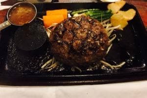 炭火焼工房 ハンバーグステーキ 黒平