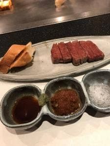 鉄板焼き ステーキ 千手