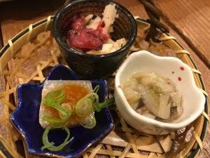 肉と鮮魚 日本酒バル 夜一 難波法善寺店
