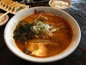 ラーメン 鬼がらし 岩沼店