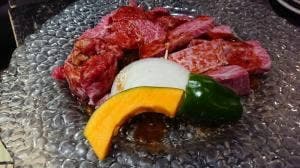 七輪焼肉ふくの牛