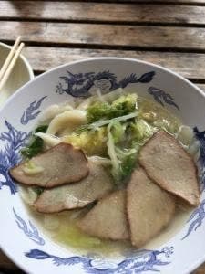 香嵐渓 刀削麺