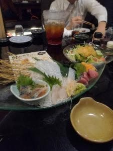 活烏賊と炭焼のすけ