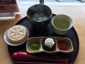 茶寮 汐入 白鳥庭園