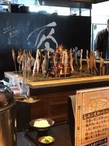 魚きがるに炉端