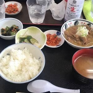もつ煮定食 五郎丸