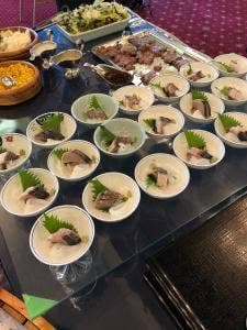 城山荘 食事会場