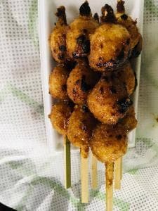 湯舟沢五平餅たこ焼