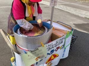 秋田まるごと市場 ババヘラアイス