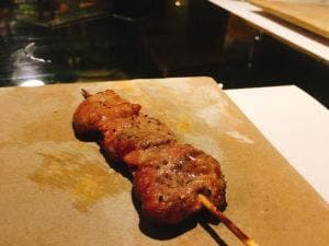 ヤキトリ、ワイン、日本酒、Q