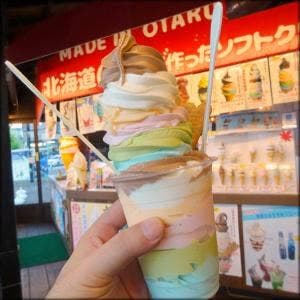 北一硝子 三号館テラス