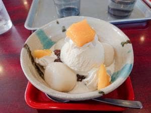 南平台温泉ホテル お食事処