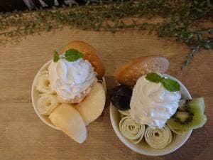 マンハッタンロールアイスクリーム ザ・コートヤード岡山表町店