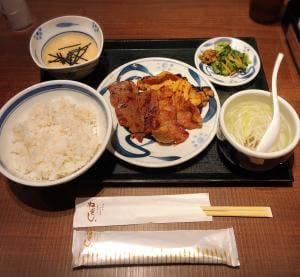牛たんとろろ麦めし ねぎし 赤坂見附店