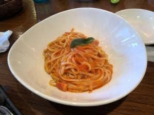アヒージョ&パスタ×三谷製麺所