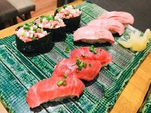 天神今泉 肉寿司
