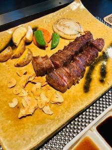 ステーキ 鉄板 なか壱