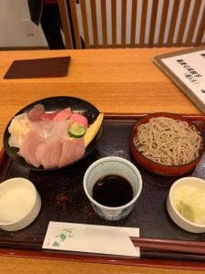 まぐろそば 浅草本店