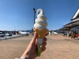 ひるがのソフトクリーム ひるがの高原SA下り