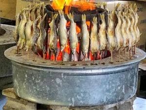 あゆの里 矢沢のヤナ