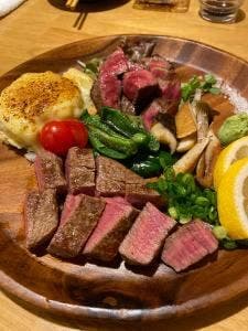 広島牡蠣と鉄板焼き一娯一笑