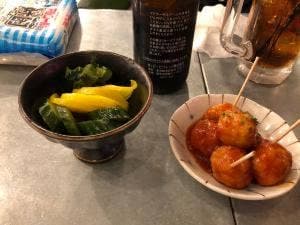オクヨシ精肉所 アメ横ガード下飲食街