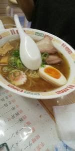 お茶屋のラーメン